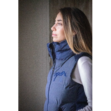 Ärmellose Daunenweste Pénélope Sonia Marineblau