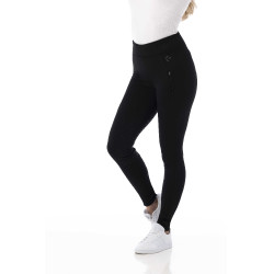 Pull-on Equithème Dolomyt Silikon-Vollbesatz Kinder Schwarz