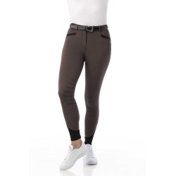 Reithose Equithème Safir Braun / Schwarz