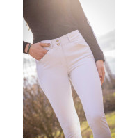 Reithose Elegance Pénélope Weiß