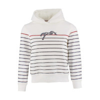 Sweatshirt Eden by Pénélope Eden Harlem Cremefarben Weiß Sweatshirt Eden by Pénélope Eden Harlem Cremefarben Weiß