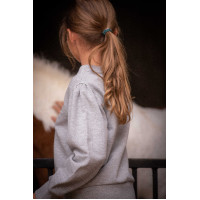 Sweat Pénélope Cassou Meliertes Grau Sweat Pénélope Cassou Meliertes Grau