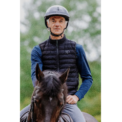 Beheizbare Weste Equithème Charlie Schwarz Beheizbare Weste Equithème Charlie Schwarz