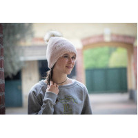 Pénélope Waki Mütze Nude Rosa