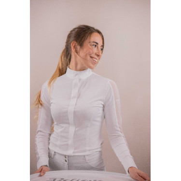 Wettkampf-Poloshirt Pénélope Las Honey langärmelig Wettkampf-Poloshirt Pénélope Las Honey langärmelig