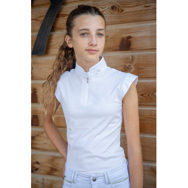 Wettkampf-Poloshirt Pénélope Seville Sand Beige Wettkampf-Poloshirt Pénélope Seville Sand Beige