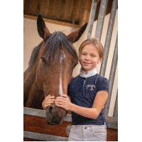 Wettkampf-Poloshirt Eden by PL Madrid Marineblau