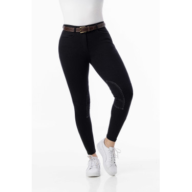 Reithose Riding World Alexandrie Damen Schwarz