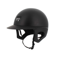 Helm Pénélope langer Visier Matt Schwarz