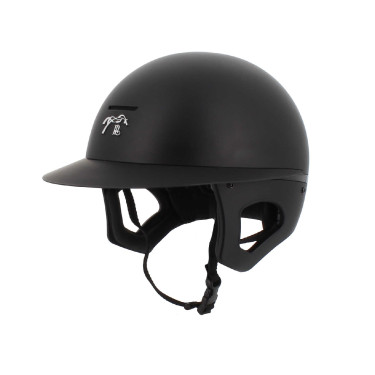 Helm Pénélope langer Visier Matt Schwarz