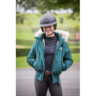 Helm Pénélope langer Visier Matt Schwarz Helm Pénélope langer Visier Matt Schwarz