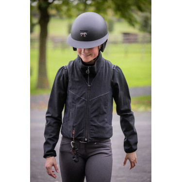 Helm Pénélope langer Visier Matt Schwarz Helm Pénélope langer Visier Matt Schwarz