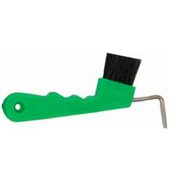 Hufkratzer mit Bürste T de T Grün Gr&amp;amp;amp;amp;amp;amp;amp;uuml;n