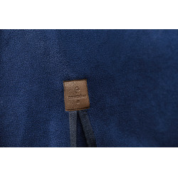 Fleece-Shirt Equithème Vague Marineblau