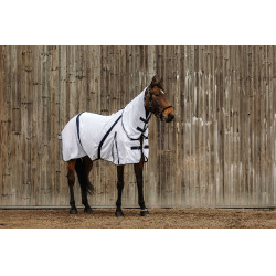 Equithème Mesh Combo-Hemd Weiß Weiß