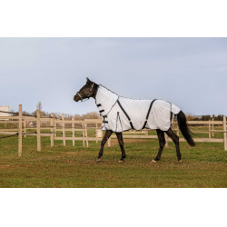 Equithème Mesh Combo-Hemd Weiß Weiß