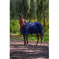 Feinstrickhemd Riding World Marineblau