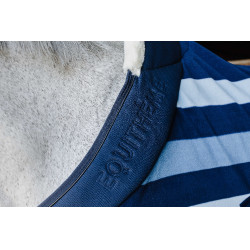 Polarfleece-Hemd Equithème Confortech Marine Marineblau