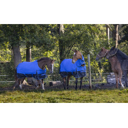 Equithème Tyrex 1200D Komfort Decke Blau / Schwarz Equithème Tyrex 1200D Komfort Decke Blau / Schwarz