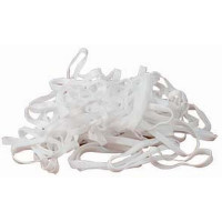 Élastique à natter silicone T de T Blanc