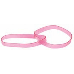 Silikon-Flechtgummi T de T Pink Rosa