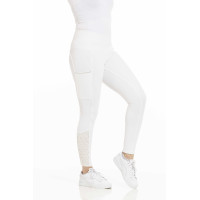 Pull-on Equithème Brigitte Silikon-Vollbesatz Weiß Weiß Pull-on Equithème Brigitte Silikon-Vollbesatz Weiß Weiß
