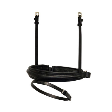 Spezial-Dressur-Reithalfter Stübben Kombiniert 2300 Leitrim Schwarz / schwarz silbern