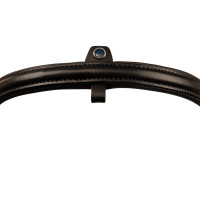 Kombinierter Nasenriemen Stübben 2300 Leitrim Schwarz / schwarz silbern Kombinierter Nasenriemen Stübben 2300 Leitrim Schwarz / schwarz silbern