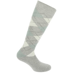 Equithème Girly Socken Grau / Himmel Equithème Girly Socken Grau / Himmel