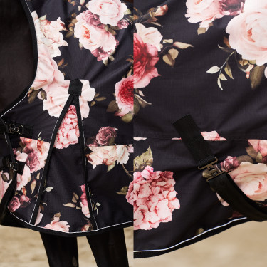 Paddock-Decke Imperial Riding Pandora 100 g Blumenprint Motive