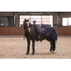 Polo-Bandagen Imperial Riding Cosmic Sparkle Marine Marineblau