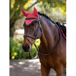 Fliegenhaube LeMieux Classic Cranberry Rosa Fliegenhaube LeMieux Classic Cranberry Rosa