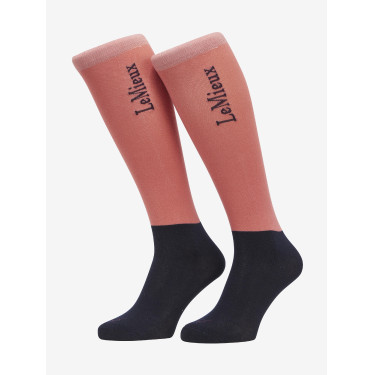 Wettkampfsocken LeMieux 2 Paar Cranberry Rosa Wettkampfsocken LeMieux 2 Paar Cranberry Rosa