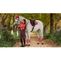 Satteldecke LeMieux Loire Classic GP Square Cranberry Rosa Satteldecke LeMieux Loire Classic GP Square Cranberry Rosa