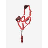 Halfter und Führstrick Vogue Hobby Horse LeMieux Cranberry