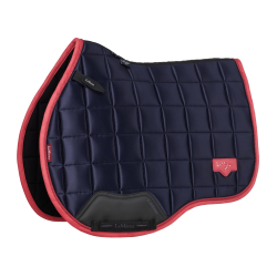 Satteldecke LeMieux Loire Classic GP Square Marine / Cranberry Marineblau Satteldecke LeMieux Loire Classic GP Square Marine / Cranberry Marineblau