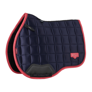 Satteldecke LeMieux Loire Classic GP Square Marine / Cranberry Marineblau Satteldecke LeMieux Loire Classic GP Square Marine / Cranberry Marineblau