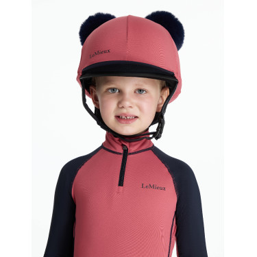 Doppelpompom-Mütze Mini LeMieux Cranberry Rosa Doppelpompom-Mütze Mini LeMieux Cranberry Rosa