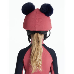 Doppelpompom-Mütze Mini LeMieux Cranberry Rosa Doppelpompom-Mütze Mini LeMieux Cranberry Rosa