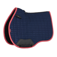 LeMieux Wildleder GP Square Schabracke Heidelbeere Grau