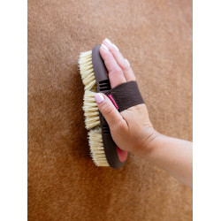 LeMieux Flexi Scrubbing Bürste Cranberry Rosa LeMieux Flexi Scrubbing Bürste Cranberry Rosa