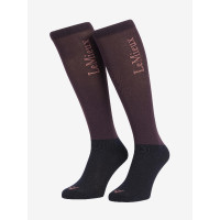 Wettkampfsocken LeMieux Sparkle Pflaume