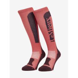 Silikonsocken LeMieux Cranberry Rosa Silikonsocken LeMieux Cranberry Rosa
