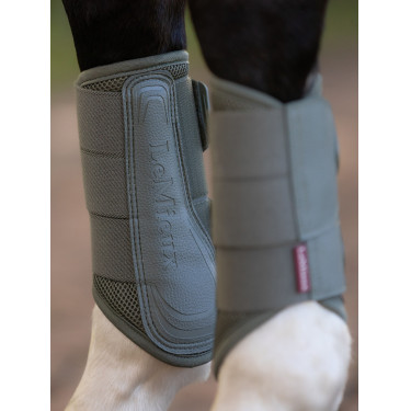 Weiche Gamaschen LeMieux Mesh Arika Rosmarin Gr&uuml;n