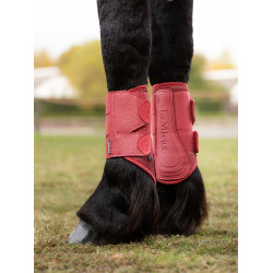 Weiche Gamaschen LeMieux Mesh Arika Cranberry Rosa