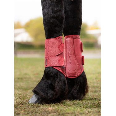 Weiche Gamaschen LeMieux Mesh Arika Cranberry Rosa