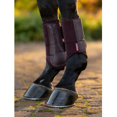 Weiche Gamaschen LeMieux Mesh Arika Pflaume Lila Weiche Gamaschen LeMieux Mesh Arika Pflaume Lila