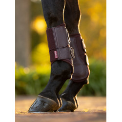 Weiche Gamaschen LeMieux Mesh Arika Pflaume Lila Weiche Gamaschen LeMieux Mesh Arika Pflaume Lila