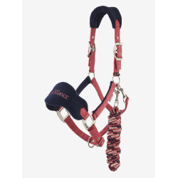 Halfter und Führstrick LeMieux Vogue Esme Cranberry