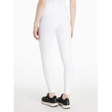 LeMieux Damen-Reithose Isabelle mit Kniegrip Weiß Wei&amp;amp;amp;amp;amp;amp;szlig;